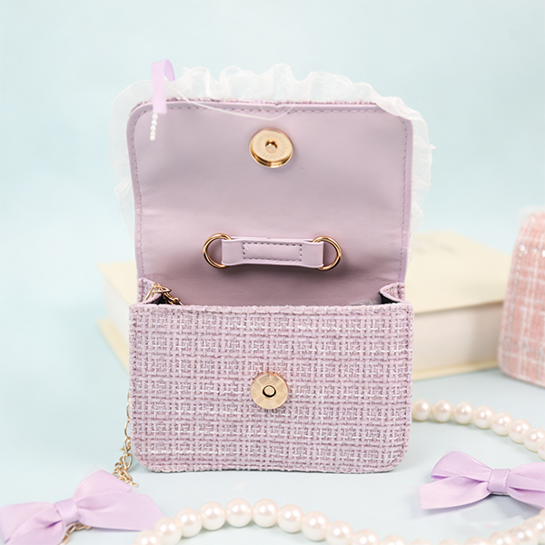 8807 Lace Bow Handbag