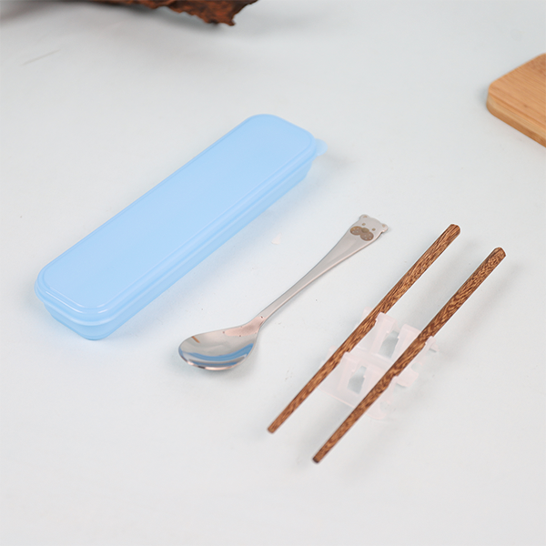 1480 304 Stainless Steel Animal Spoon and Chopstick Set
