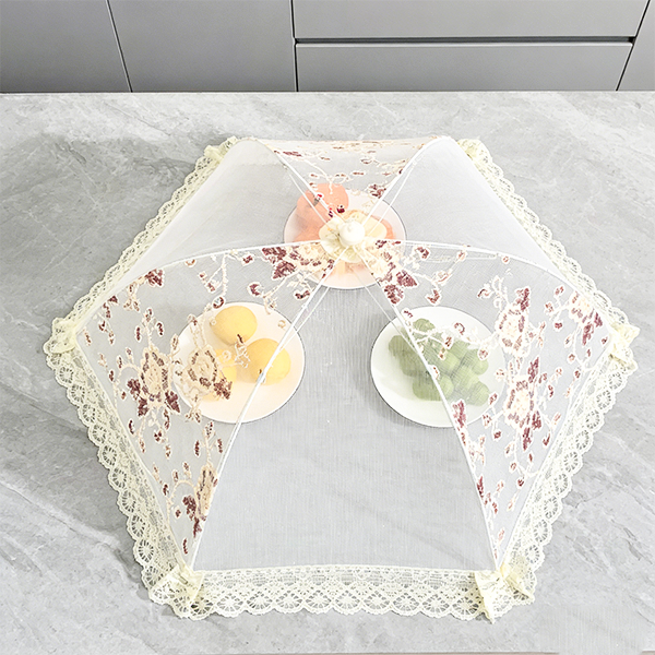 80 cm Round Food Cover Polyester PP 0341