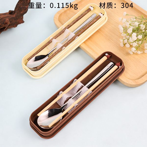 5980 304 Stainless Steel Spoon and Chopstick Set
