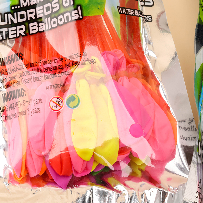 Single Bundle Water Balloon Latex 500 Pcs