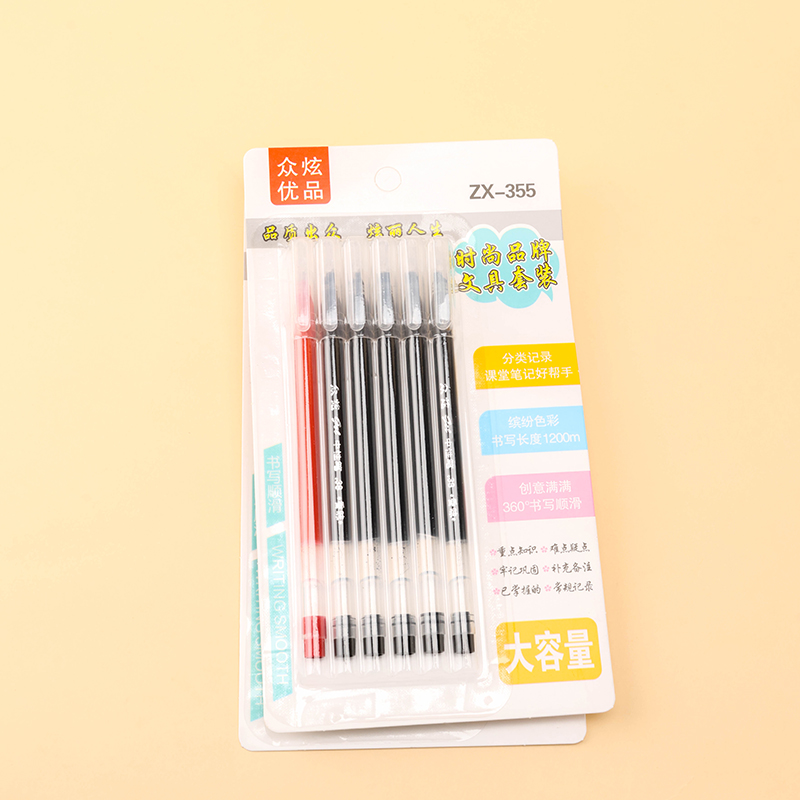 Long Lasting Gel Pen 6-Pack