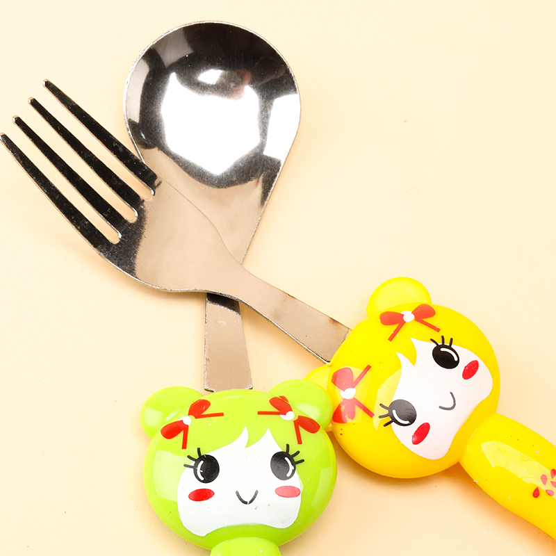 Mini Stainless Steel Spoon Fork