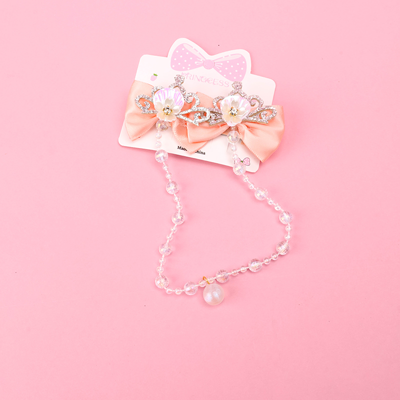 Crown Flower Duckbill Hair Clip