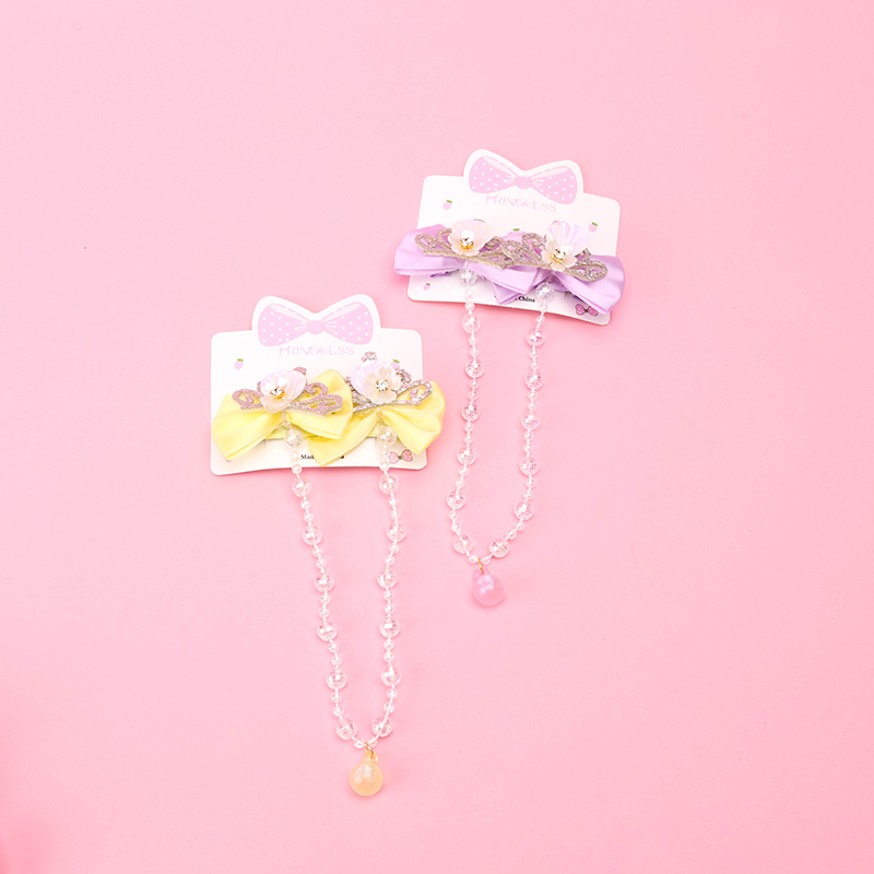 Crown Flower Duckbill Hair Clip