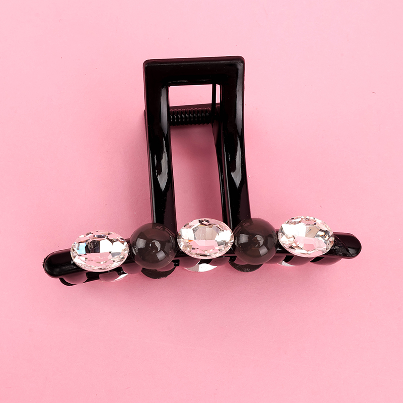 8 cm Rhinestone Large Hair Claw Clip