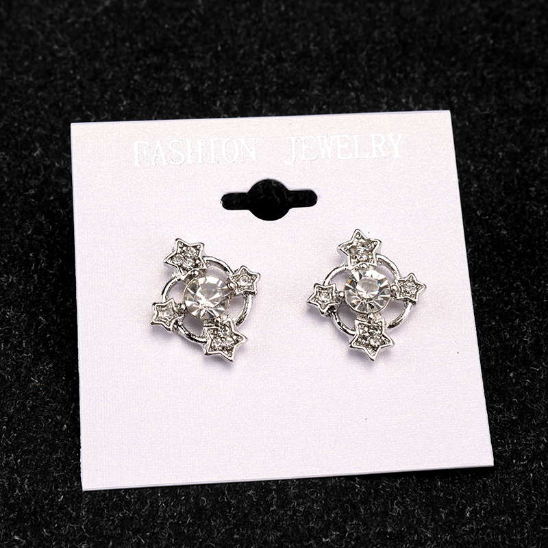 Dream Diamond Flower Ear Studs