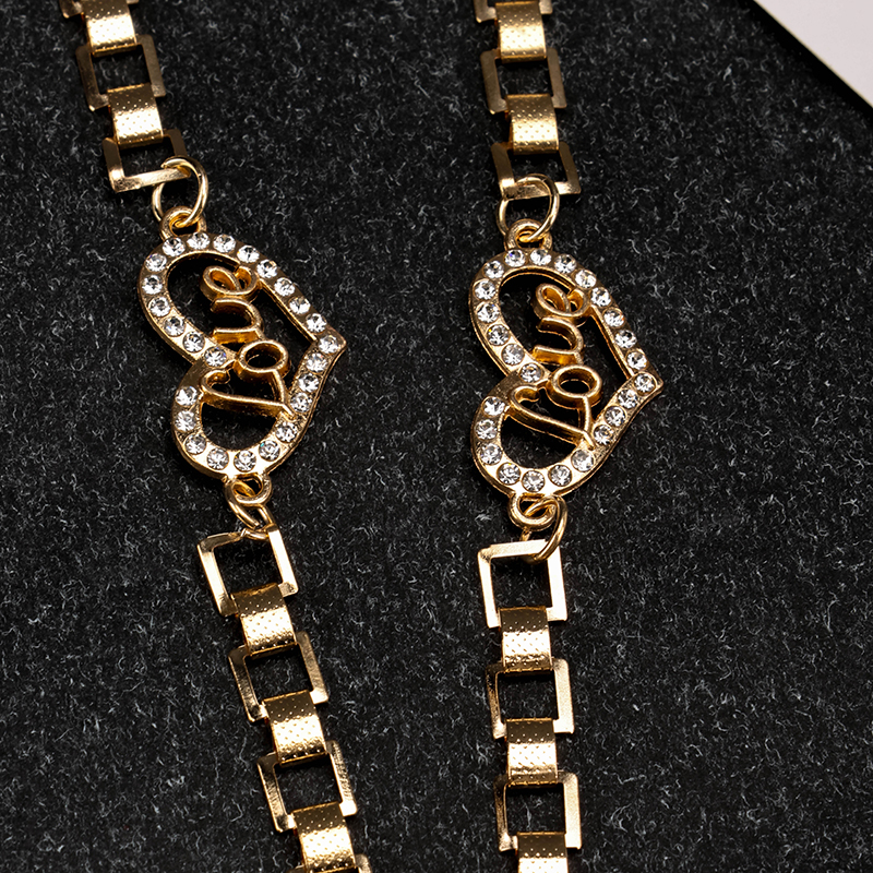 Square Rhinestone Bracelet