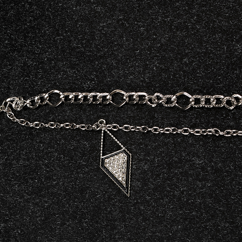 AB Chain Pendant Bracelet