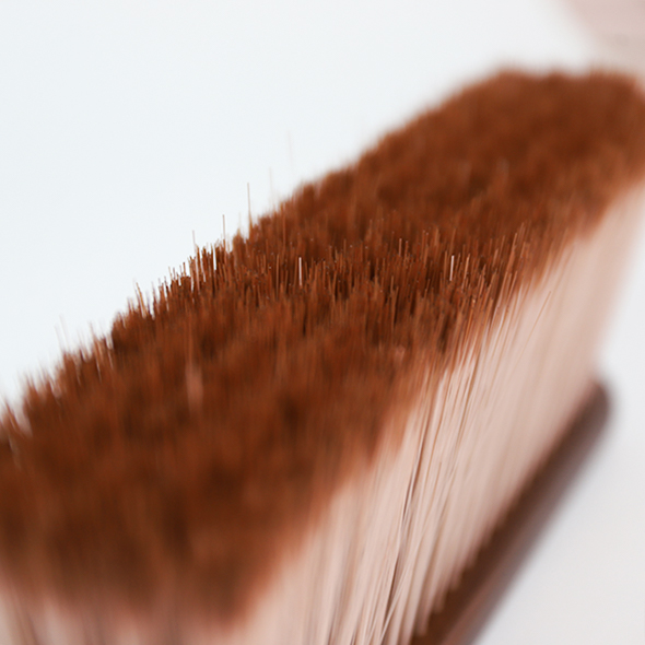 Large Dual-Color Sandalwood Dusting Brush
