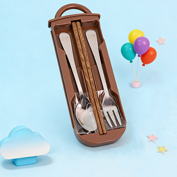 304 Stainless Steel Cat Tableware Set