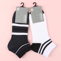 鑫莎宜黑白拼接男船袜 4