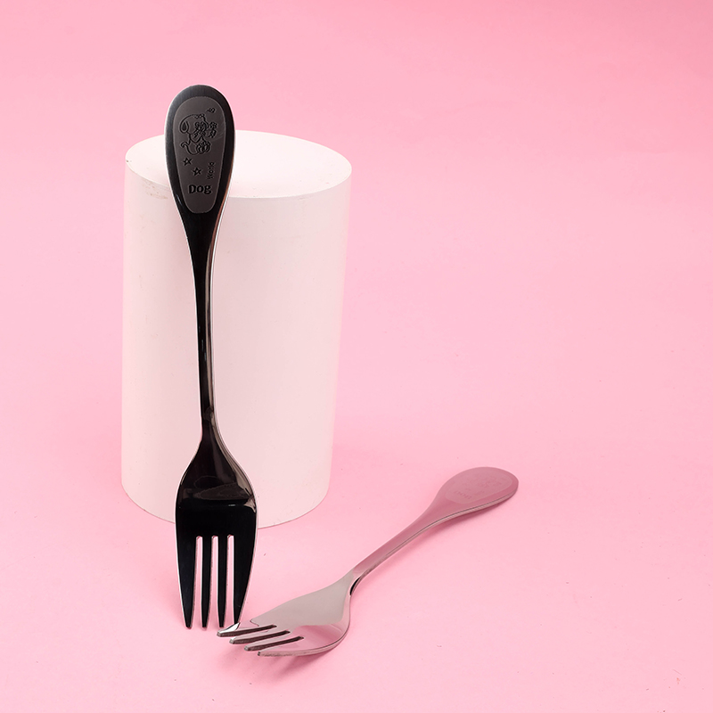 Small Stainless Steel Spoon Fork