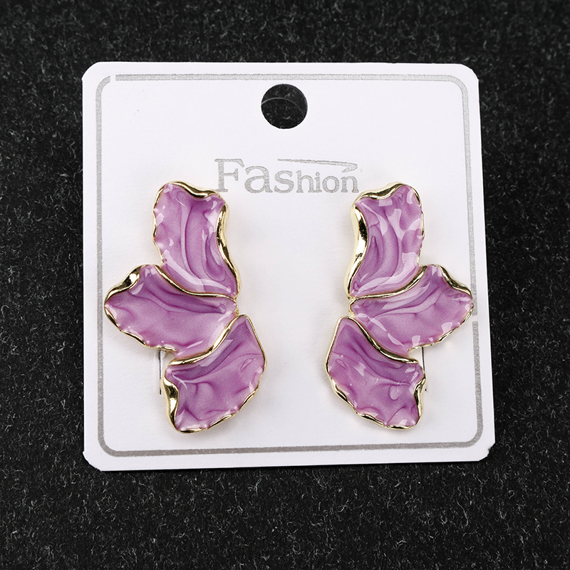 Large Enamel Ear Studs