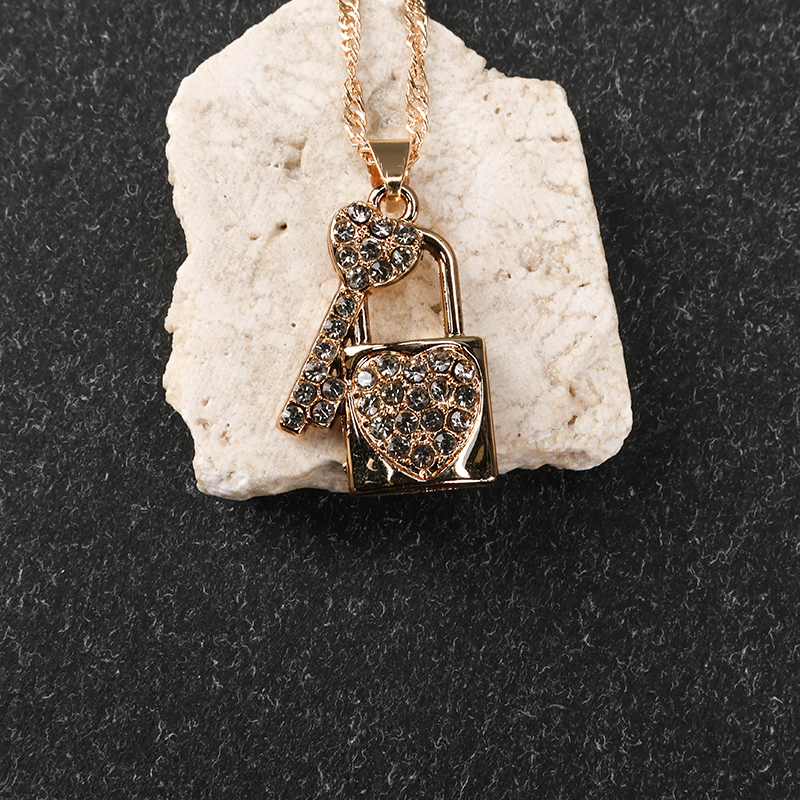 Couple Full Diamond Necklace