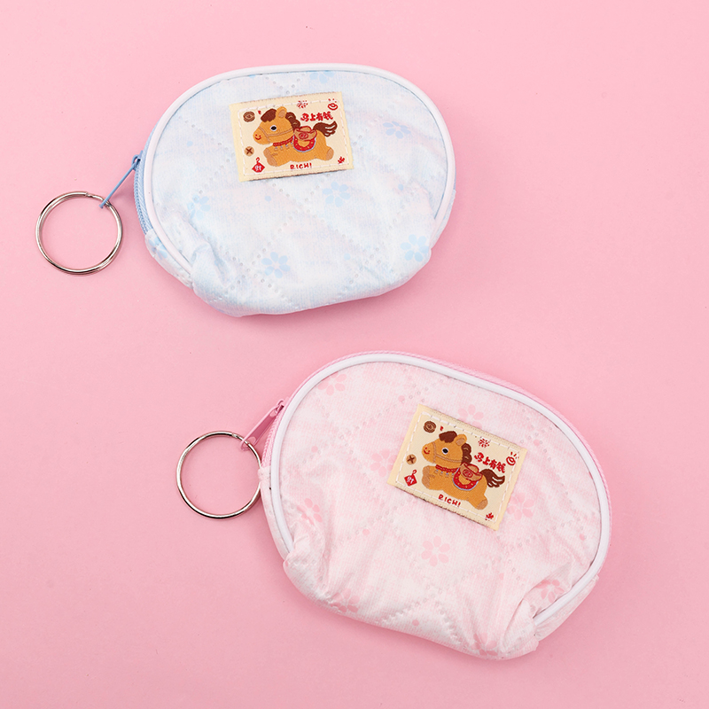 Quilted Pony Half-Round Bag