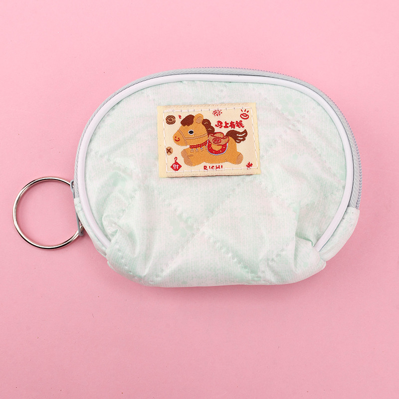 Quilted Pony Half-Round Bag