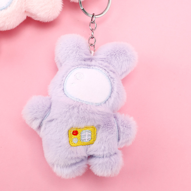 Cartoon Astronaut Plush Bag Charm