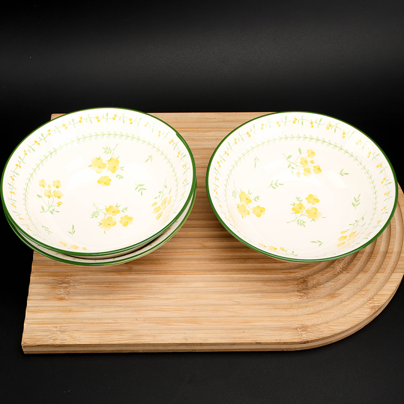 6 Inch Spring Ceramic Bowl