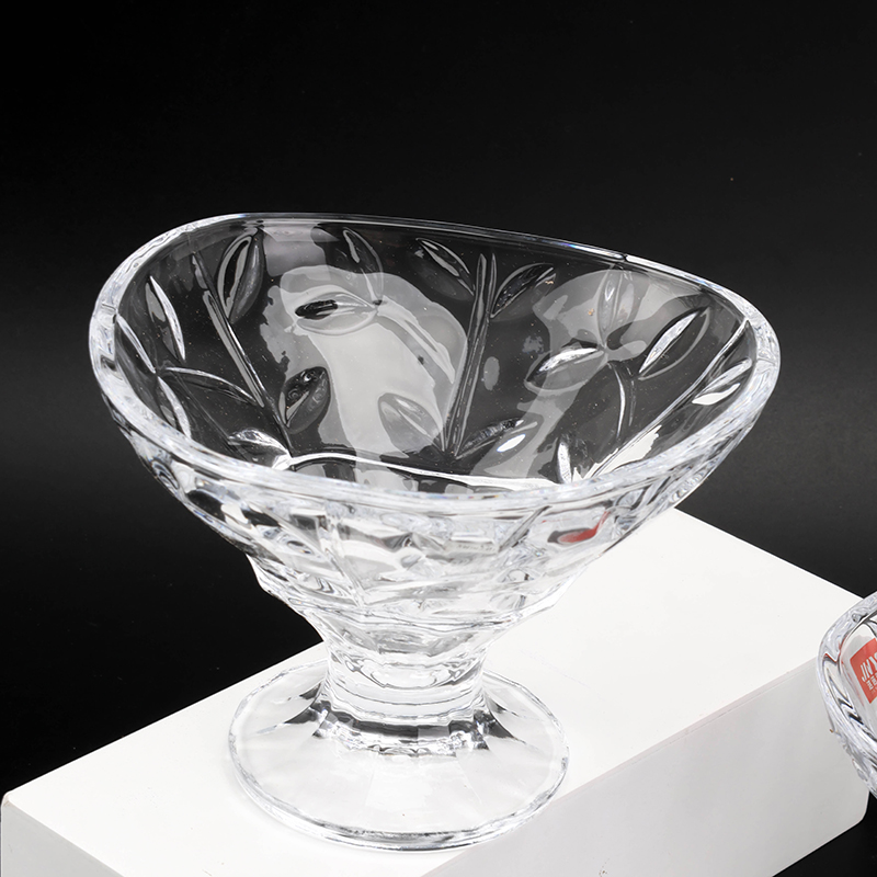 IC7004 Leaves Ice Cream Cup Glass 1210500050