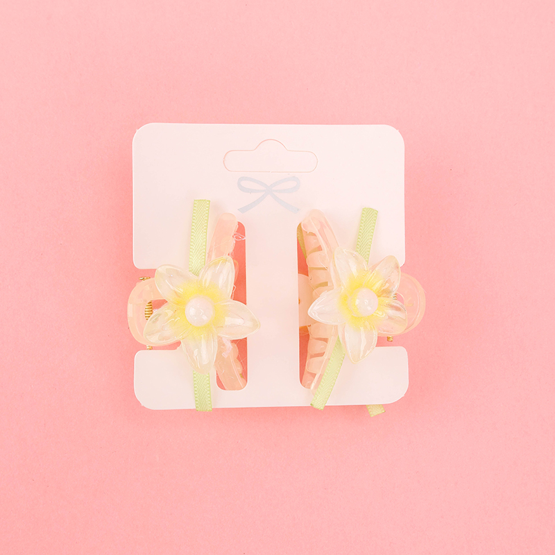 Flower Small Hair Claw Clip