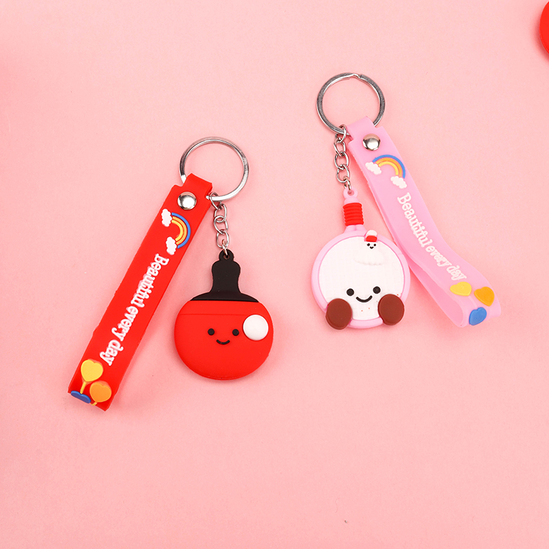 Racket Ribbon Bag Charm