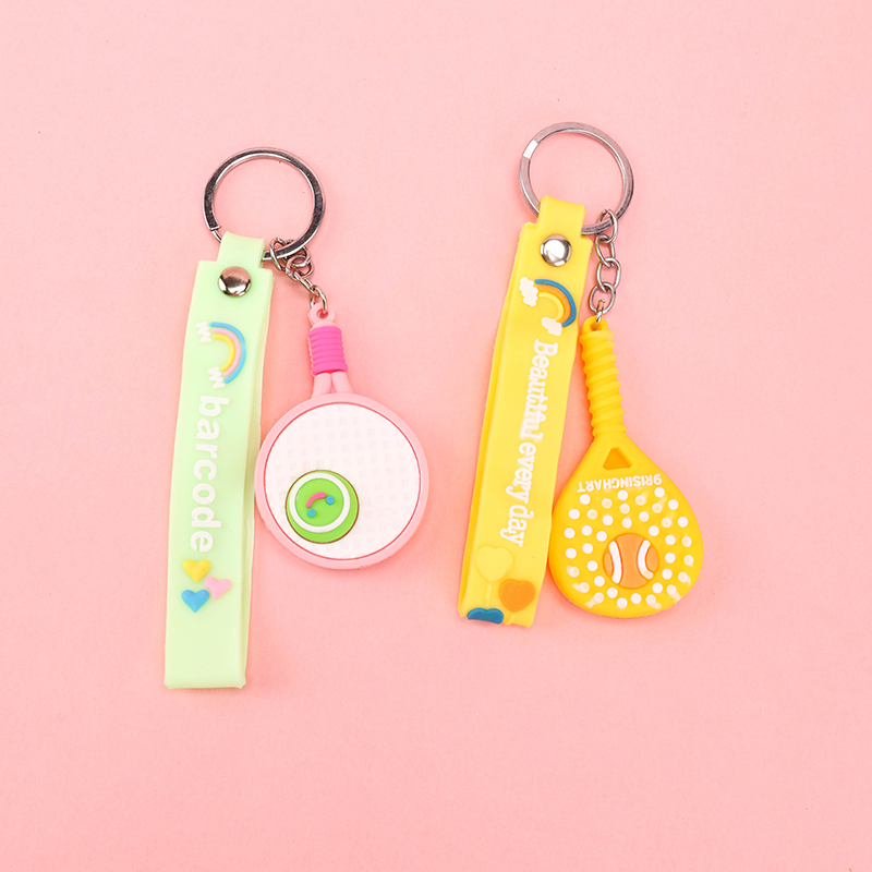 Racket Ribbon Bag Charm