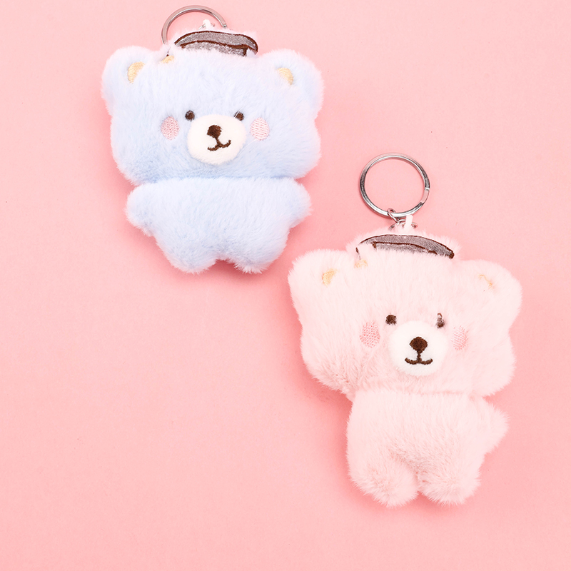 Cartoon Bear Plush Bag Charm