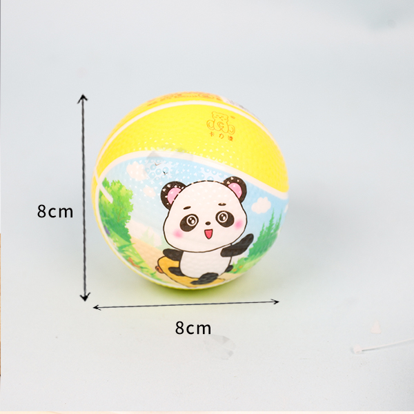 Bouncy Panda Basketball Football Mix 10cm PU Code 106050010