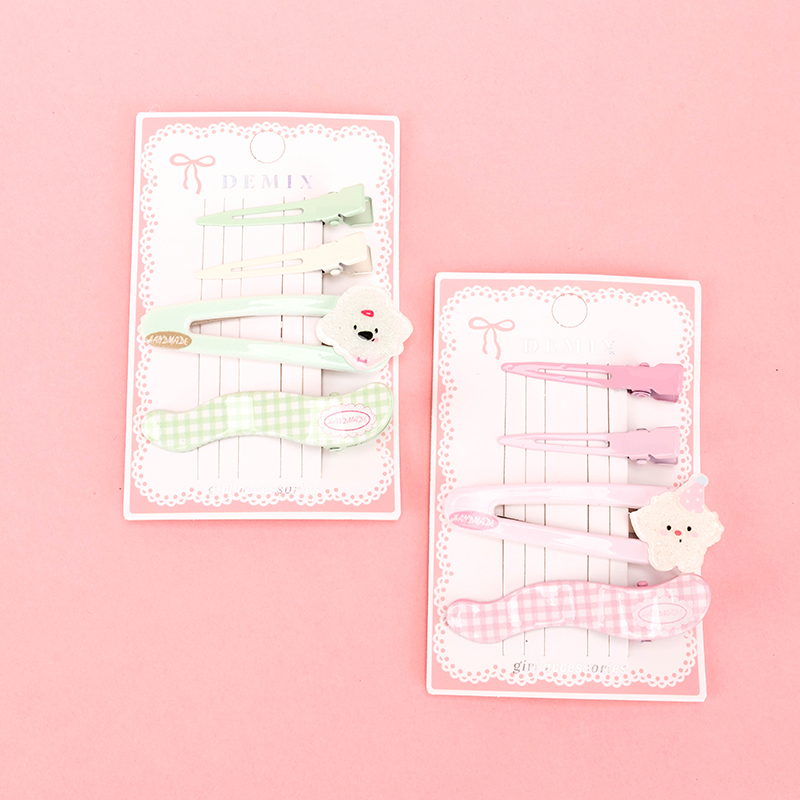 Acrylic Accessory Set Duckbill Hair Clip