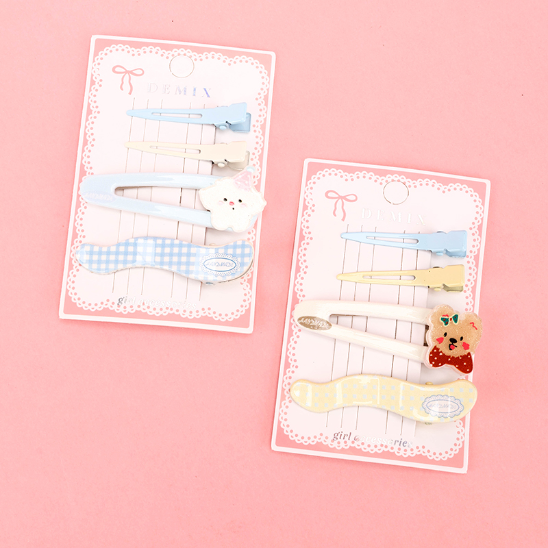 Acrylic Accessory Set Duckbill Hair Clip