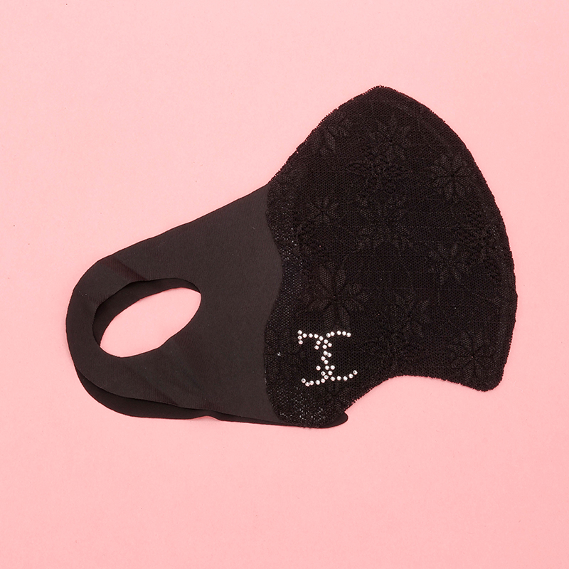 Fashion Lace Jacquard Sunscreen Mask 4040700095
