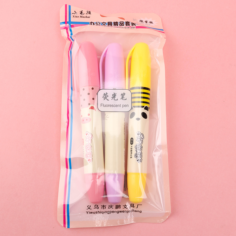 3-Pack Highlighter Set