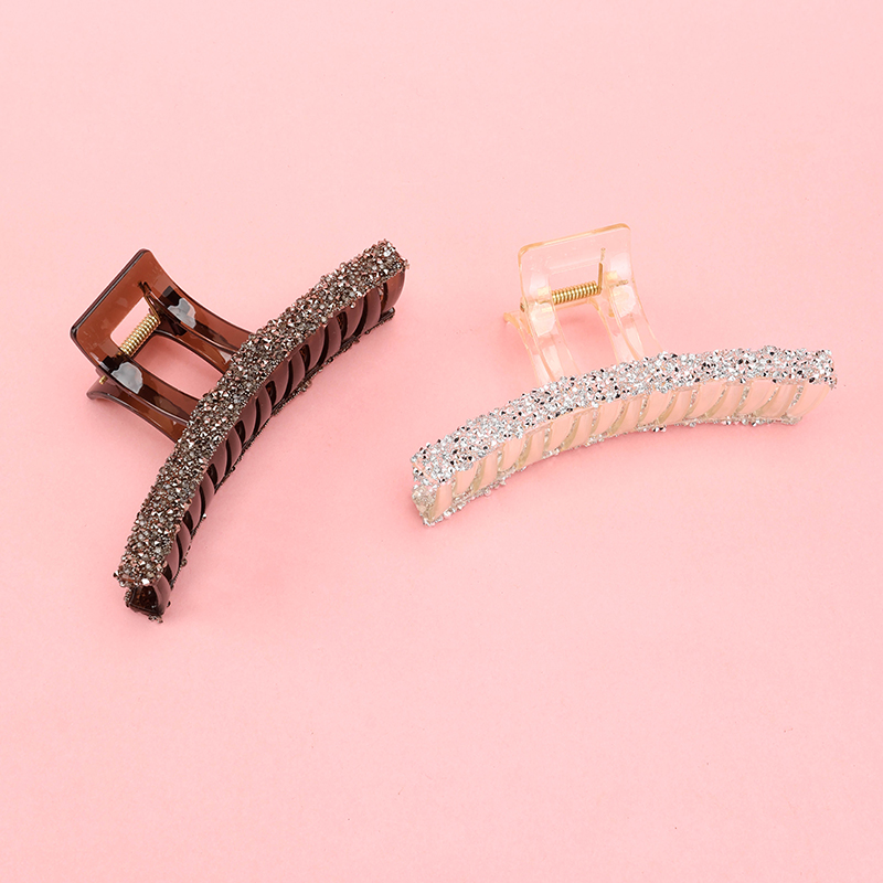 13 cm GPPS Double-Sided Full Rhinestone Hair Claw Clip 4011801173