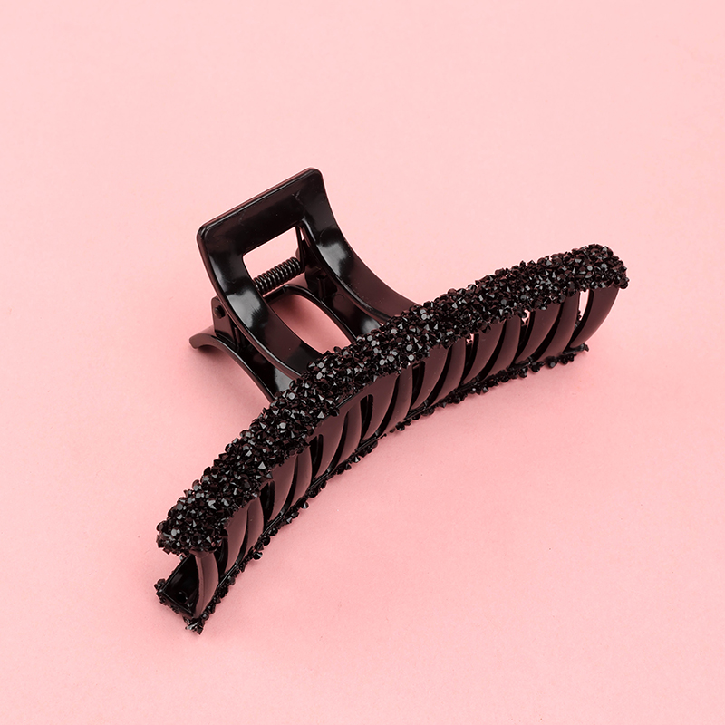 13 cm GPPS Double-Sided Full Rhinestone Hair Claw Clip 4011801173