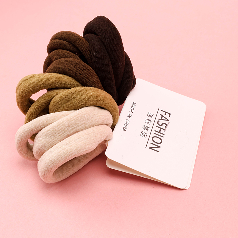 New Elevator 12 Curry Color Cotton Rubber Bands 4012202356