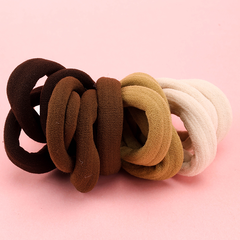 New Elevator 12 Curry Color Cotton Rubber Bands 4012202356