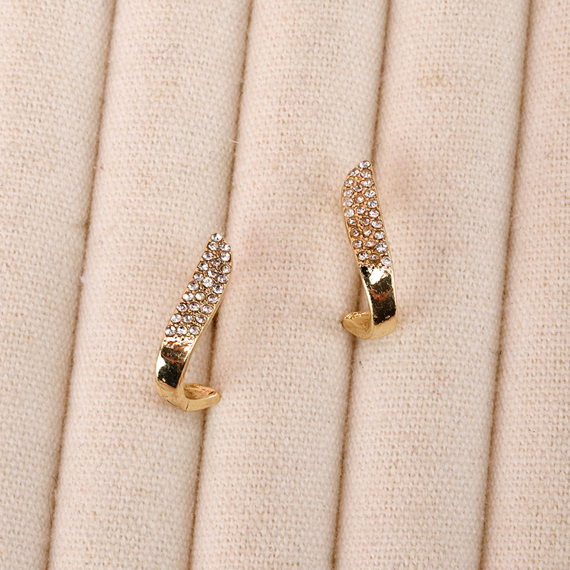 Geometric Hook Ear Studs
