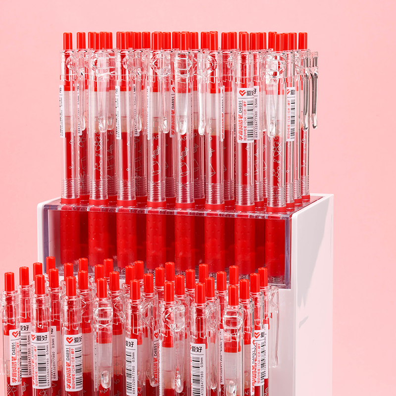 Red Gel Pen