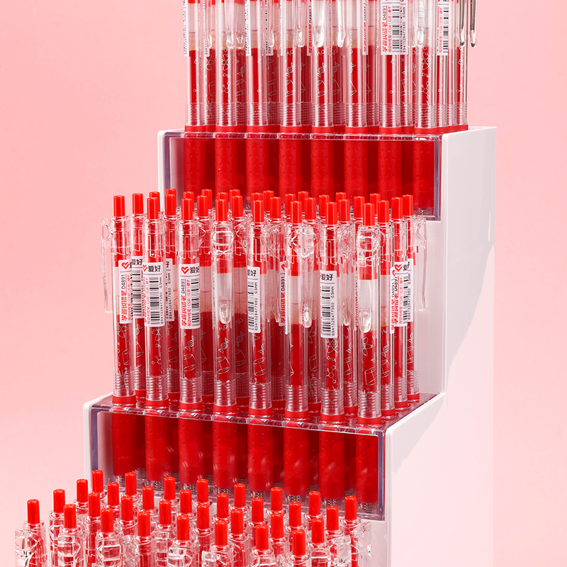 Red Gel Pen