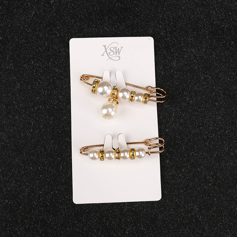 Alloy Pearl Brooch Pin 4011000137