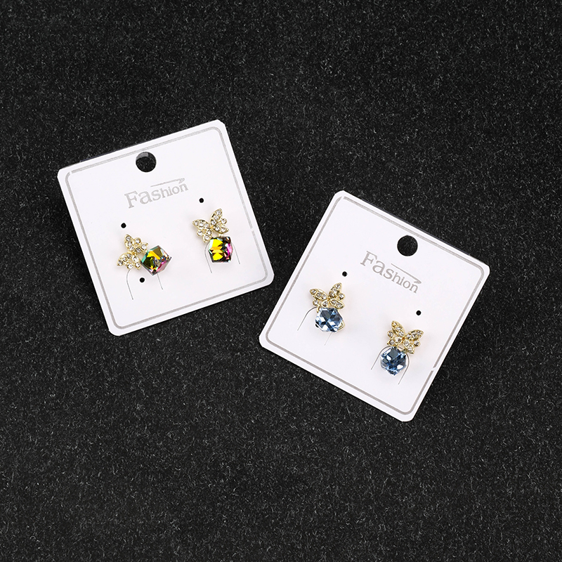 Butterfly Zircon Ear Studs