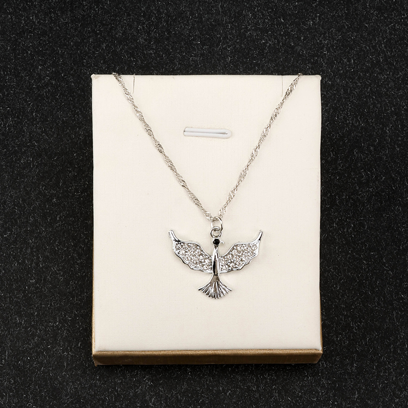 Pigeon Rhinestone Necklace