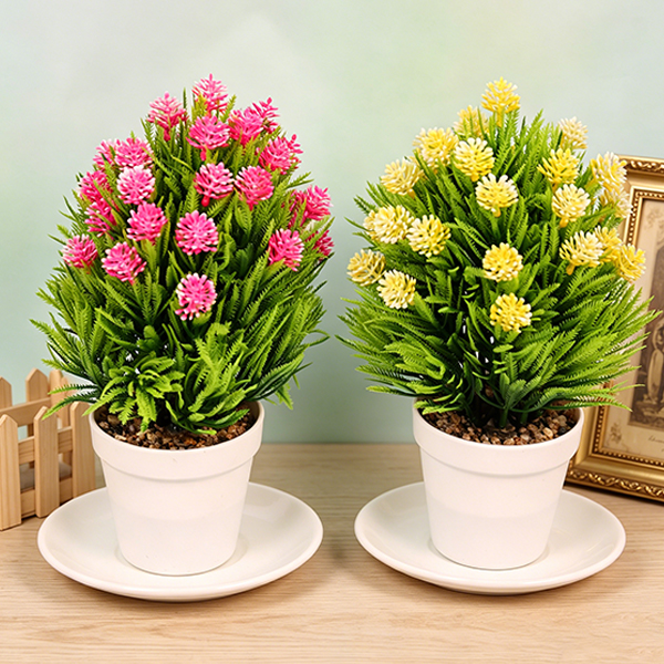 M220 Artificial Flower Bonsai Mixed Colors Plastic 105060009