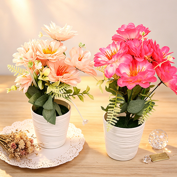 Mixed Spring Artificial Flower Bonsai