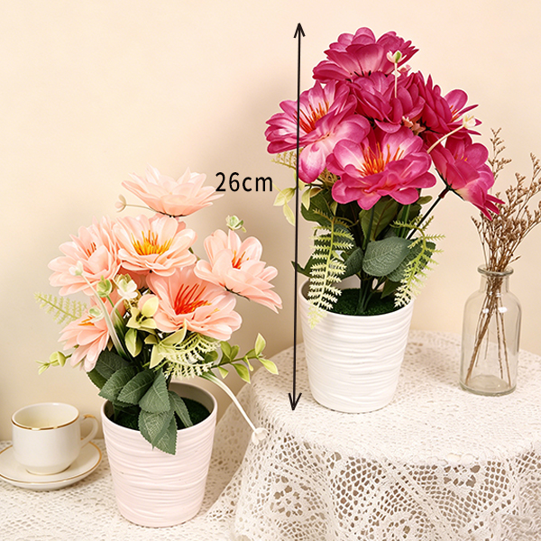 Mixed Spring Artificial Flower Bonsai
