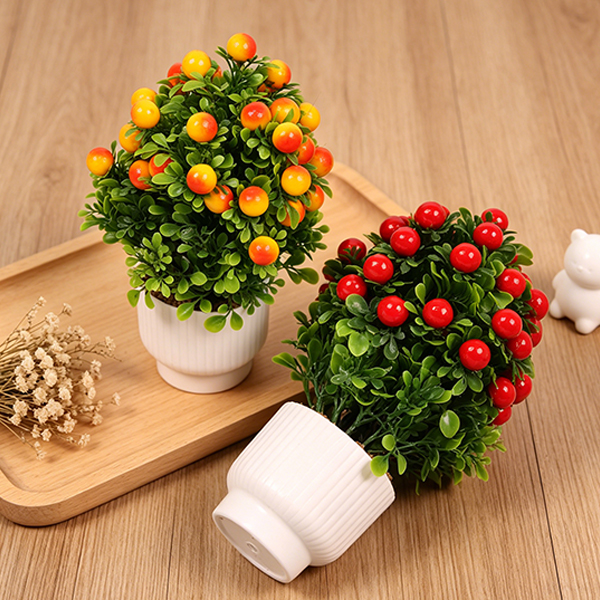 Mixed Cherry Artificial Bonsai