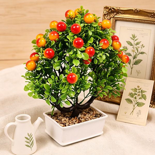 Mixed Heart Cherry Artificial Bonsai