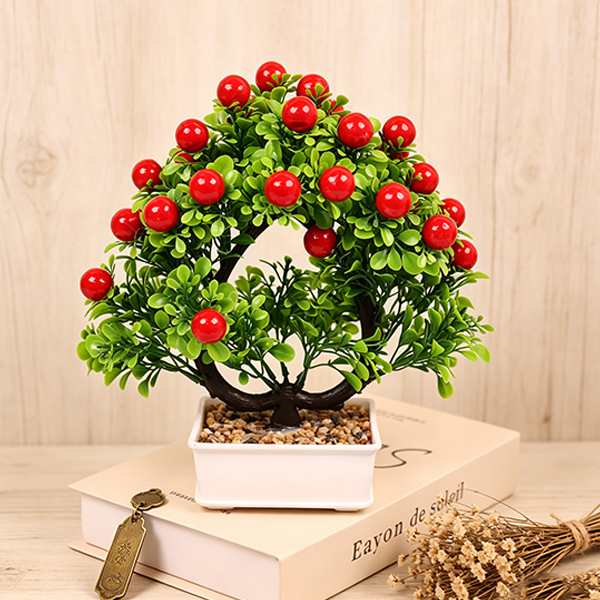 Mixed Heart Cherry Artificial Bonsai
