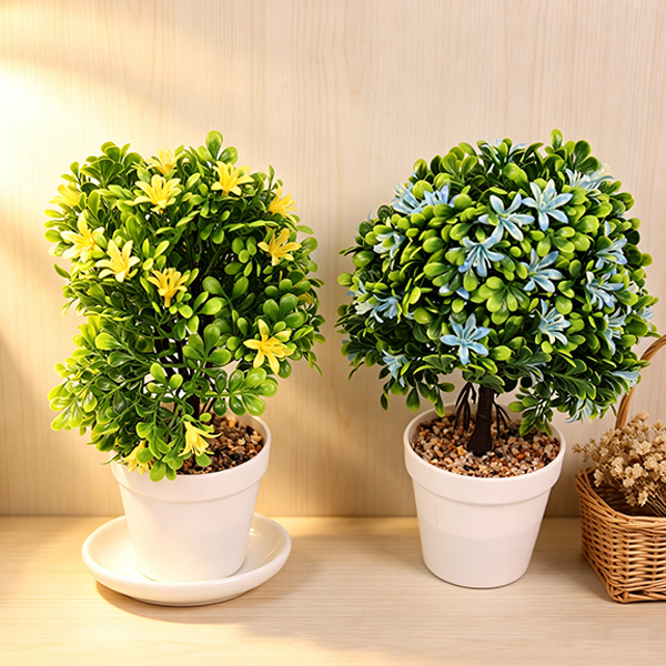 M219 Artificial Flower Bonsai Mixed Colors Plastic 105060008